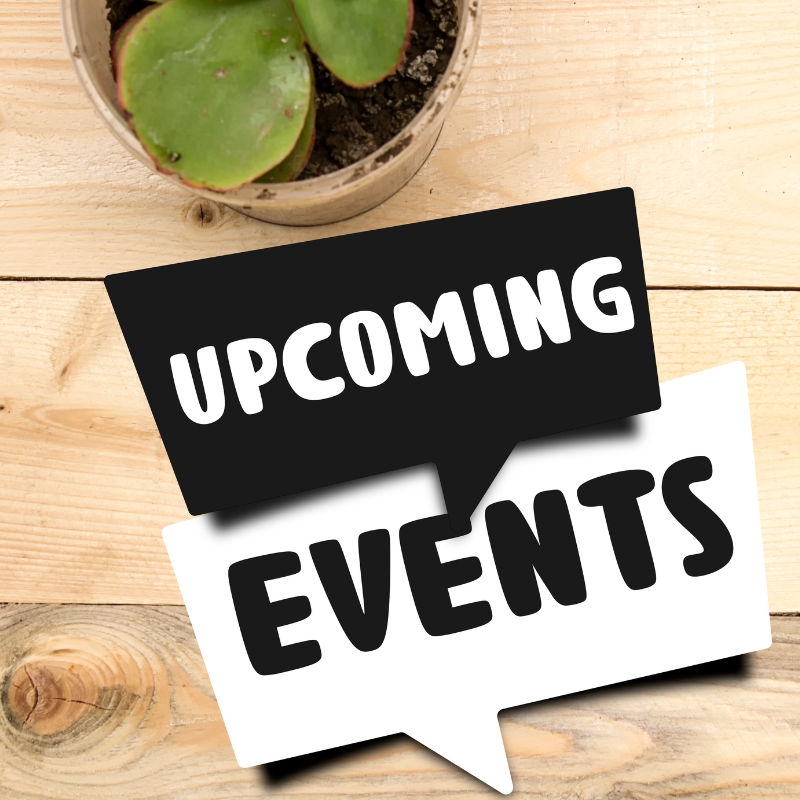 Learn of the new and upcoming events the Friends will be hosting.
