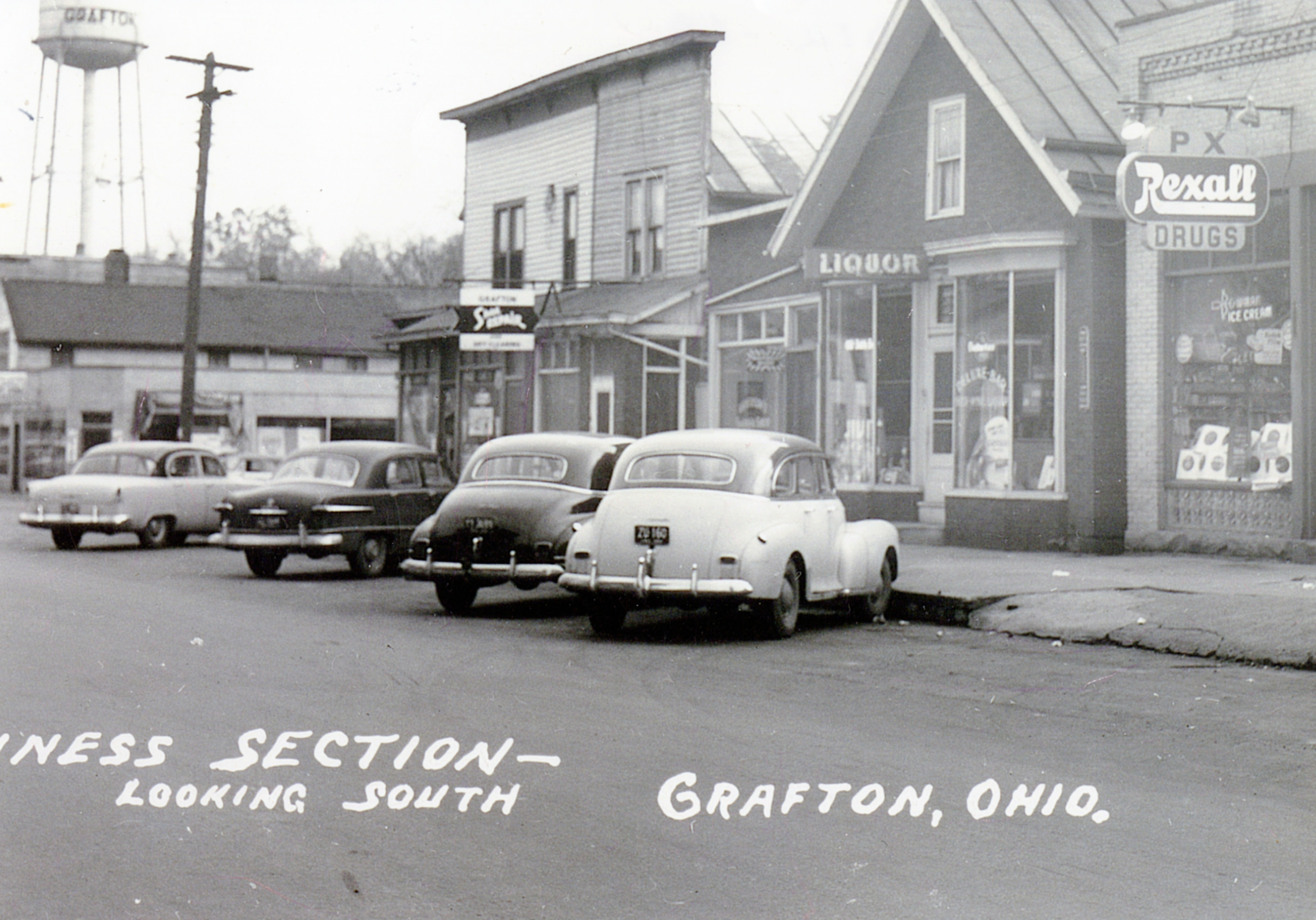 businesses on Main street 1940s