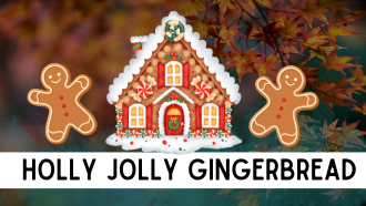 Holly Jolly Gingerbread Contest Graphic